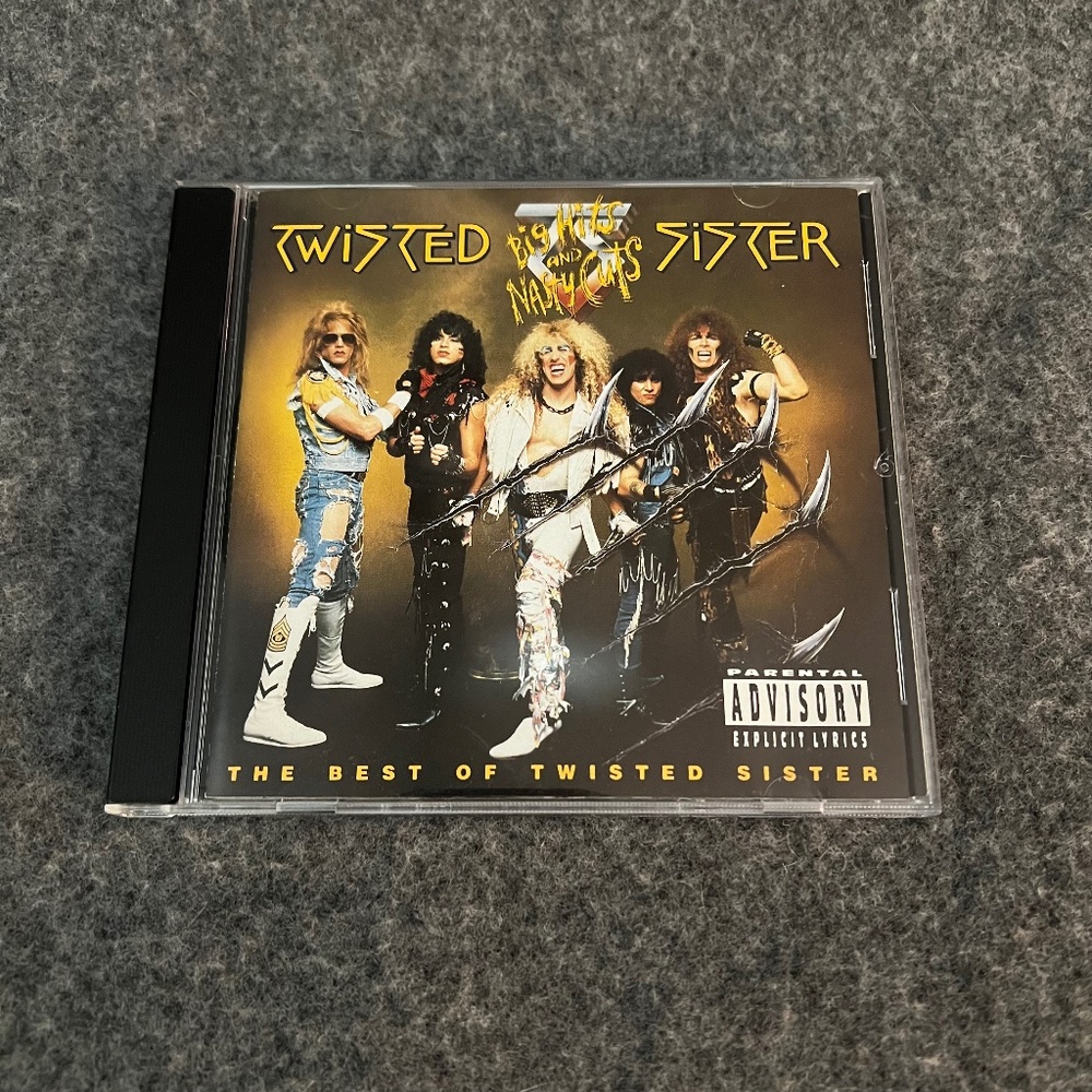 TWISTED SISTER 1992 Big Hits And Nasty Cuts The Best Of CD Atlantic Records